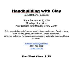 Handbuilding with David Roberts